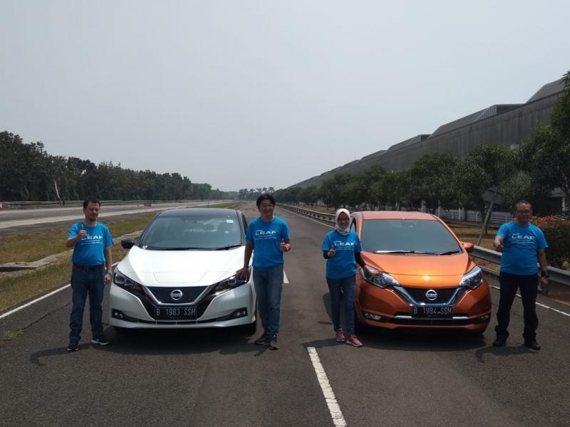 Pada kesempatan ini juga dipresentasikan detail teknologi dan fitur-fitur canggih yang dimiliki Nissan LEAF. (anto)  