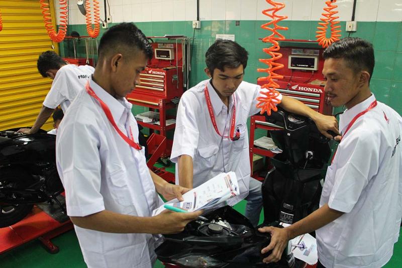 Astra Honda Motor (AHM) menggelar program pelatihan Astra Honda Youthpreneurship Program (AHYPP)