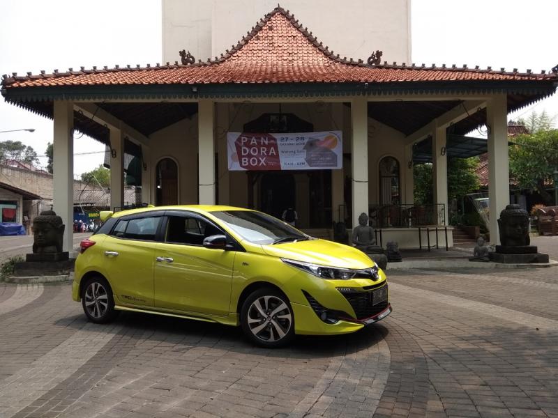 Keandalannya telah dibuktikan dalam arena balapan turing nasional, wajar jika All New Toyota Yaris TRD Sportivo disebut mewarisi gen balap. (anto) 