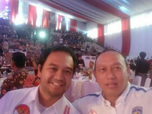 Ketum IMI DKI Hadiri Hari Lalu Lintas Bhayangkara di Stadion Tenis In-door Senayan