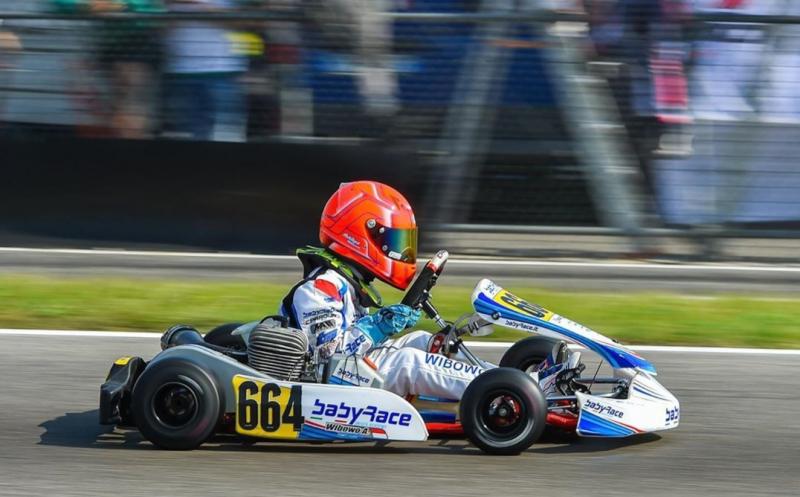 Aditya Wibowo dipuji bos Baby Race Italia dan siap diorbitkan ke seri kejuaraan gokart dunia  