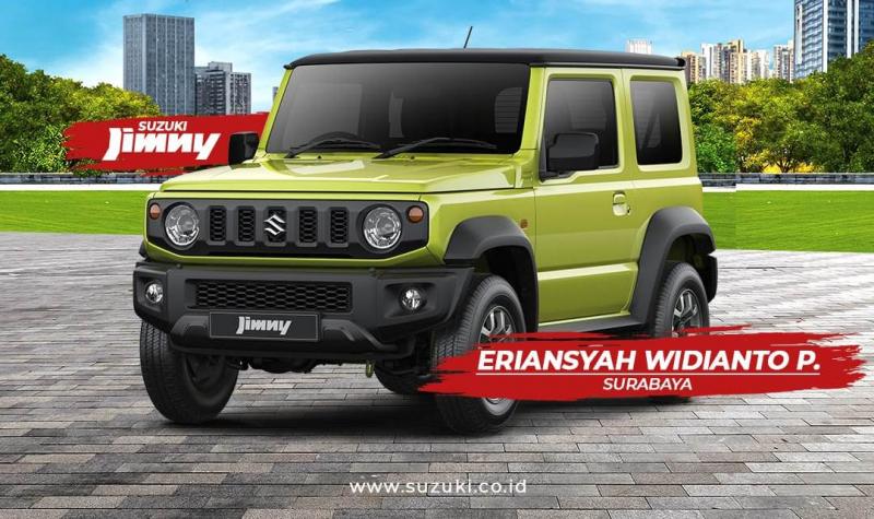 Pemenang akan mendapatkan satu unit Jimny dan pajak hadiah ditanggung oleh PT SIS. (dok. SIS) 