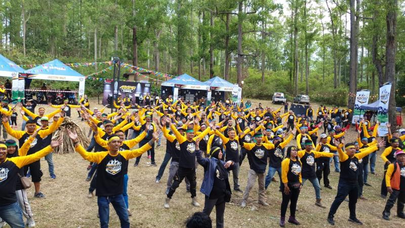 Perhelatan terakhir MAXI Yamaha Day 2019 digelar di Dieng, Jawa Tengah