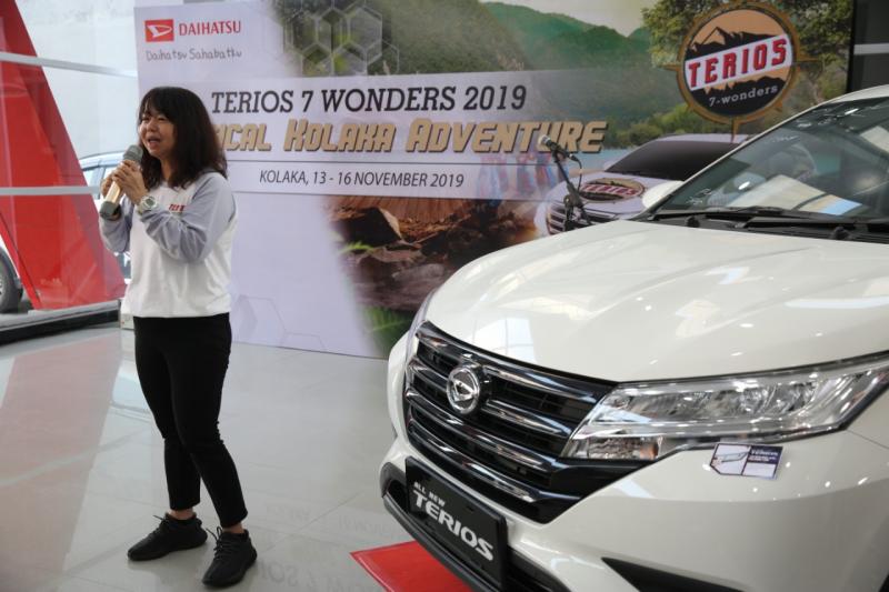 Amelia Tjandra, Marketing Director PT ADM mengakui, Terios 7 Wonders memiliki pengaruh pada penjualan, meskipun tujuan aktivitas ini bukan dari sisi sales. (anto) 