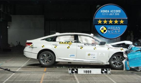 Peringkat tersebut merupakan penilaian tertinggi yang diberikan untuk berdasarkan uji tabrak dan kelengkapan fitur keselamatan pada sebuah mobil.