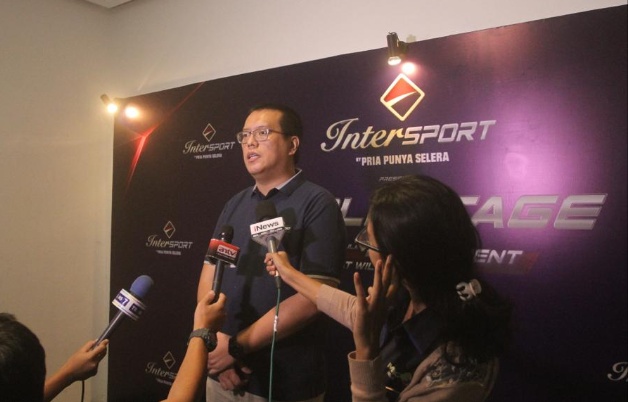 Kent Rusli, BSD City GP dan Intersport World Stage 2019 jadi bersifat kolaborasi. (anto).