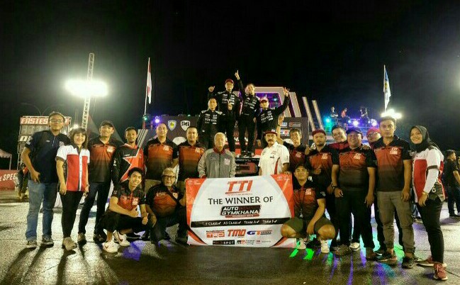 Wow, Toyota Team Indonesia Cetak Hattrick Juara Nasional Auto Gymkhana