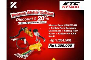 Promo Akhir Tahun KTC KYTACO Dan KRS Hingga 20%