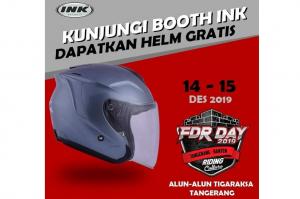 Hore, INK Helmet Bagi-bagi Helm Gratis Di FDR Day 2019