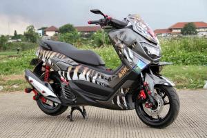 Modifikasi Yamaha NMAX: Macan Koja, Tampil Sangar Nan Garang Tetap Santuy Di Jalan