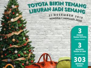Toyota Hadir Menemani Perjalanan Selama Libur Natal 2019 & Tahun Baru 2020
