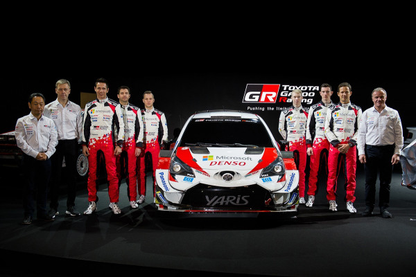 Toyota Gazoo Racing perkenalkan susunan pereli di ajang Tokyo Auto Salon 2020 (foto: toyota gazoo racing)