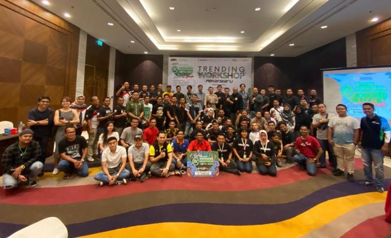 Kegiatan ini diikuti oleh 100-an orang undangan yang terdiri dari komunitas mobil, pecinta otomotif, serta modifikator. (ist) 