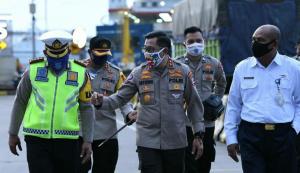 Pelarangan Mudik 2020, Kakorlantas Sidak ke Pelabuhan Merak Banten