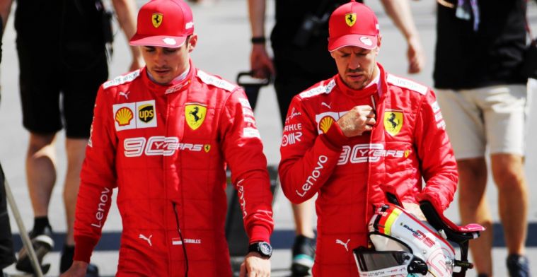 Sebastian Vettel (kiri) dan Charles Leclerc, tahun terakhir kebersamaan di Ferrari(Foto: gpblog) 