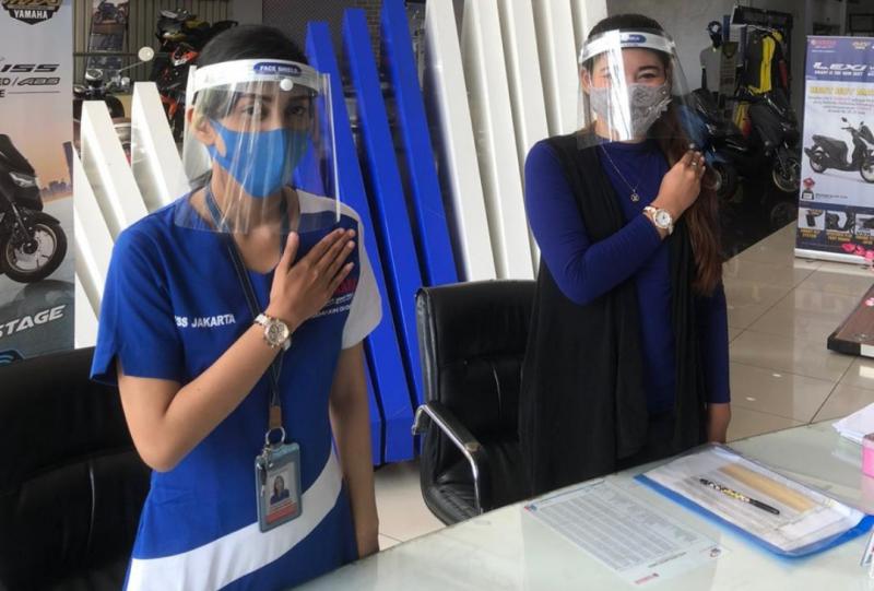 Dealer Yamaha area Jabodetabek telah terapkan protokol kesehatan sehingga aman, bersih dan sehat.