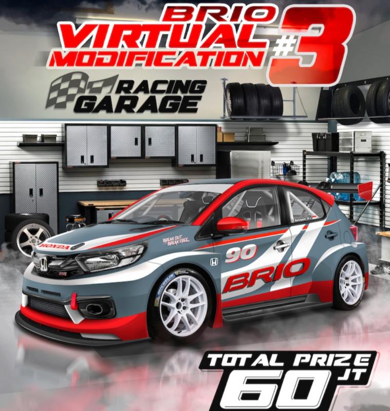 Brio Virtual Drift Challenge, bakal kejutan baru event dari PT Honda Prospect Motor berikutnya