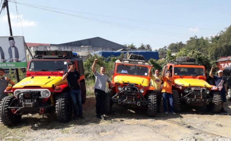 Offroader Jagord bersiap ikuti event ROX 2020. (foto : donny)