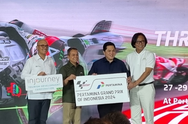 Erick Thohir, sirkuit Mandalika Lombok siap gelar balapmotor ARRC dan MotoGP 2024
