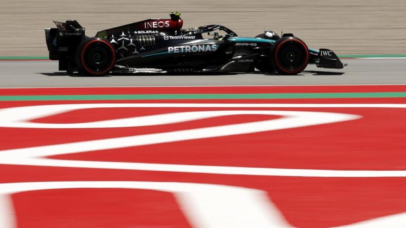 W15 besutan tim Mercedes, incar kemenangan di GP Spanyol.(Foto: f1)