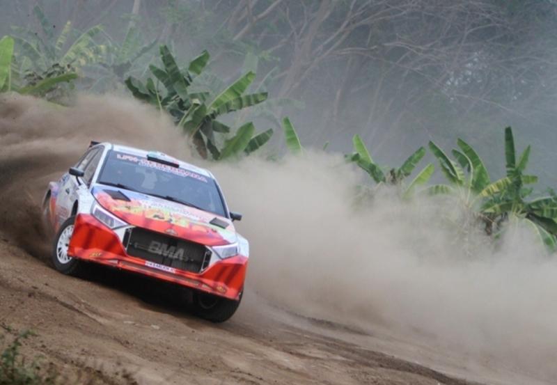 Andalkan Hyundai i20 Rally 2, H Rahmat dan Hade Mboi berjaya di Kejurnas Sprint Rally Semarang, Minggu (30/6/2024)