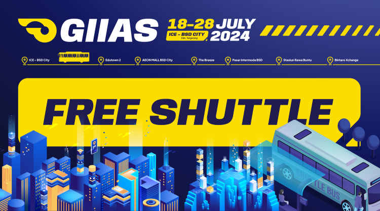Penyelenggara GIIAS 2024 menyiapkan free shuttle selama pameran beralngsung