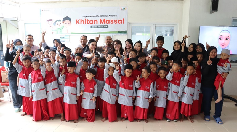 Wahana Artha Group Rayakan HUT ke 52 dengan Gelar Khitanan Massal Gratis 