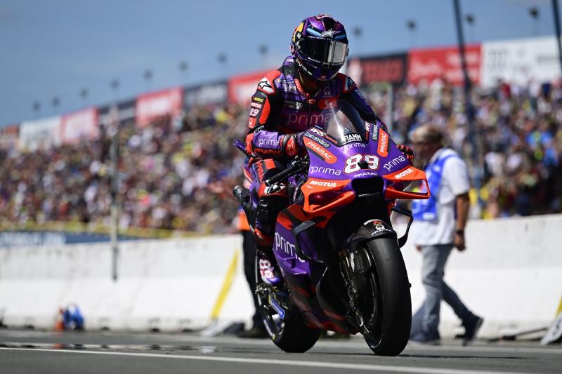 JorgeMartin (Spanyol/Pramac Ducati), unggul sementara di GP Jerman. (Foto: redbullcontentpool)