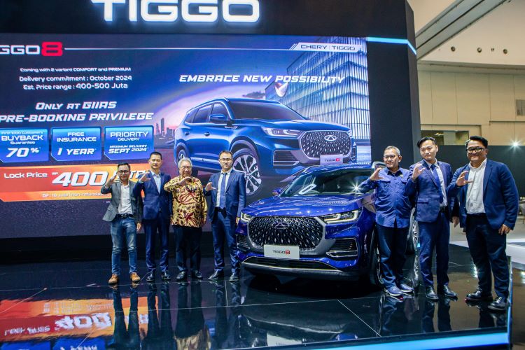 Petinggi Chery umumkan, SUV keren Tiggo 8 sudah bisa dipesan di GIIAS 2024
