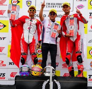 Luar Biasa, Pembalap Astra Honda Borong Podium di ARRC Mandalika!