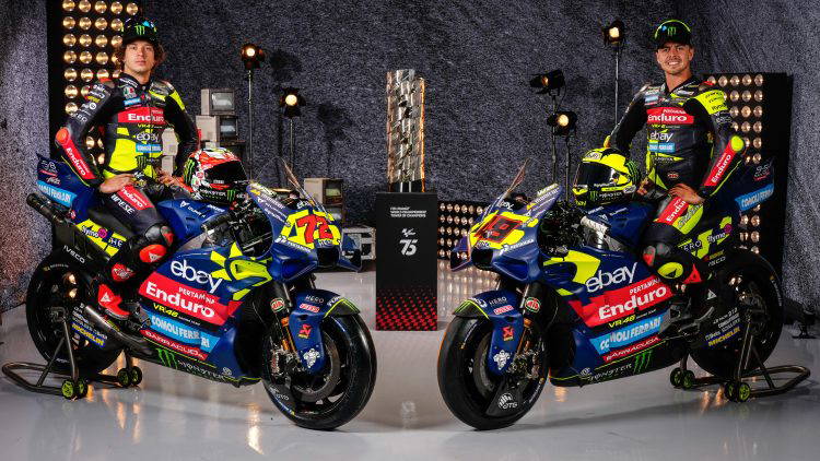 Livery tim VR46 versi Matahari dan Bulan. (Foto: ist)