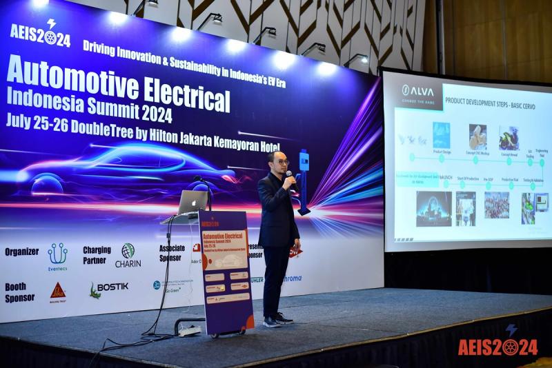 Partisipasi ALVA dalam Automotive Electrical Indonesia Summit (AEIS) 2024 di DoubleTree by Hilton Jakarta Kemayoran Hotel