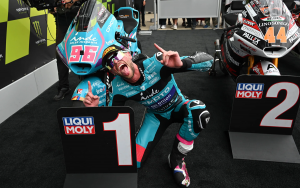 Tampil `Dikandang` Jake Dixon Berjaya di Moto2 Inggris 2024