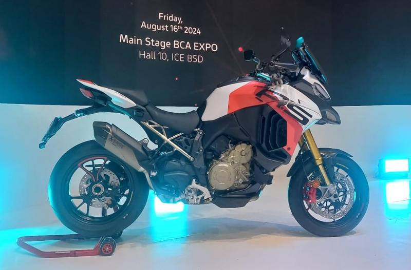 Multistrada V4 RS Motor Touring dengan DNA Superbike dari Ducati Resmi Mengaspal di Indonesia