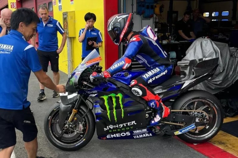 Andrea Dovizioso kini menggeber M1 lagi di Misano. (Foto: ist)