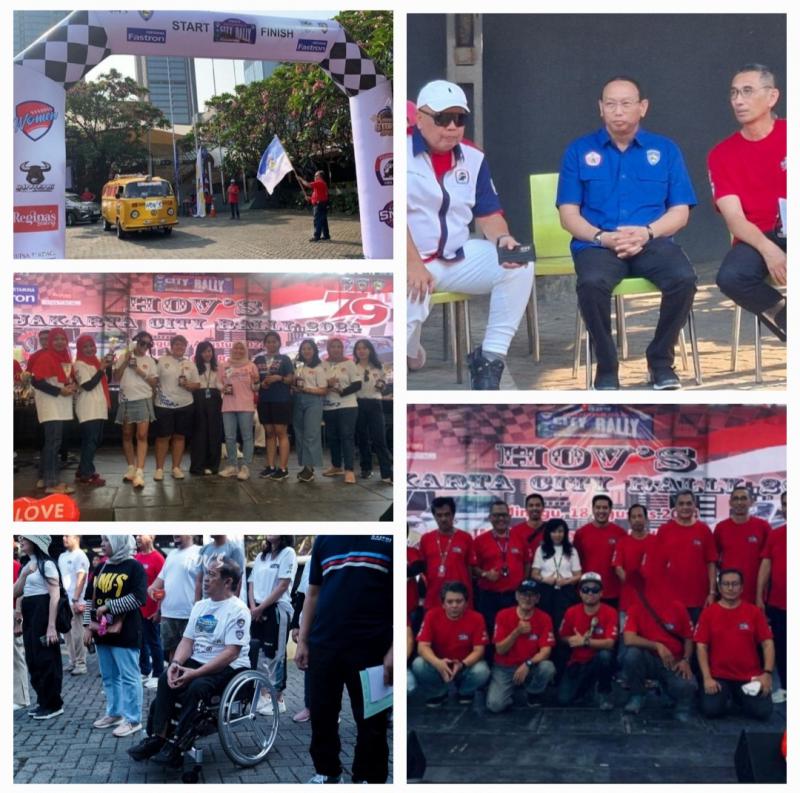 HOV’S Jakarta City Rally 2024, menjadi momentum Kebangkitan Event Pernah Eksis di era 1980-1990an