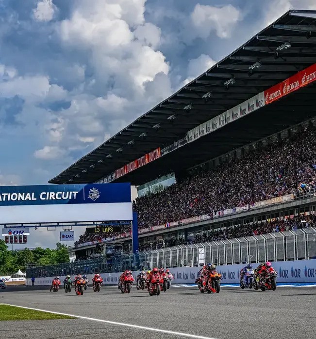 GP Thailand di Sirkuit Buriram, tahun depan bakal lebih menggelegar. (Foto: motogp)