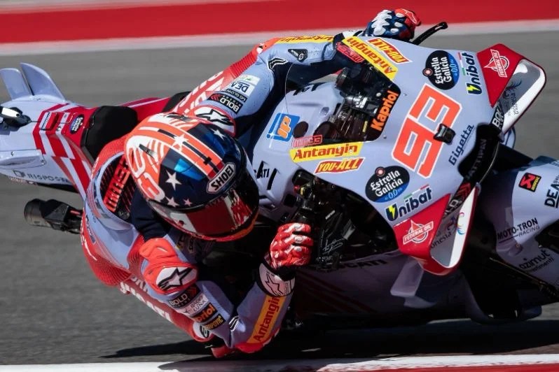 Marc Marquez (Gresini Ducati) diprediksi bakal bersinar di Aragon pekan ini. (Foto: motogp)