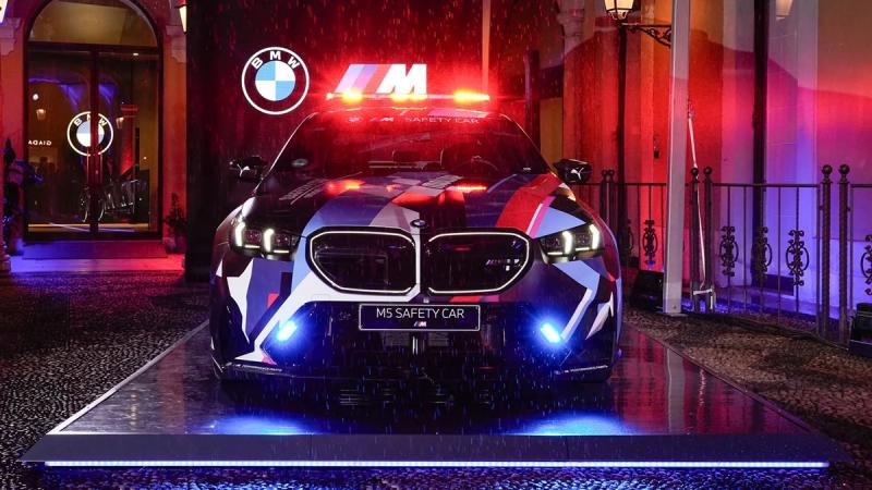 Safety Car Anyar MotoGP BMW M5 Debut di Misano