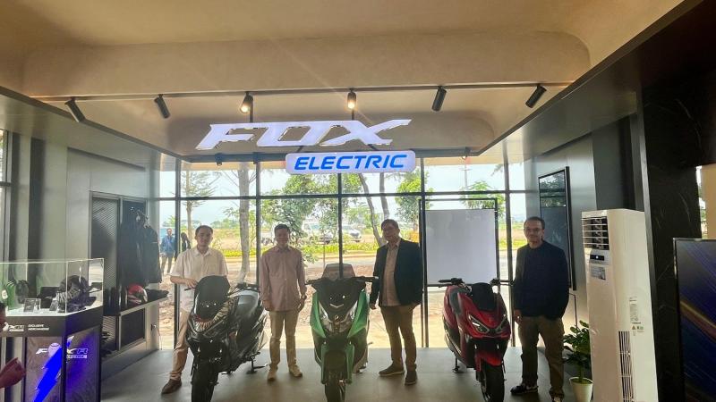Showroom Polytron di Semarang dan Berbagai Lini Produk Terbarunya, Fox-500 Motor Listrik Premium Terbaru dari Polytron