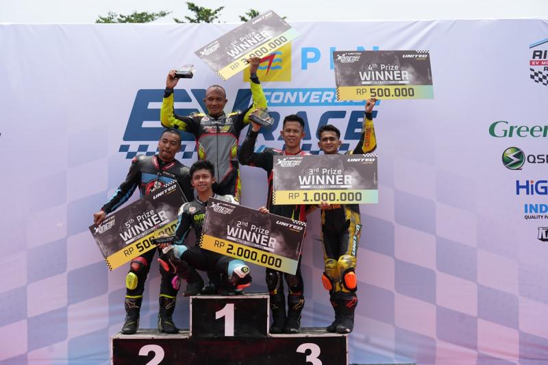 Muhammad Nurgianto Masuk Podium 1st di Kelas Bergengsi
