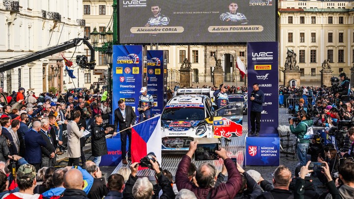 Kesemarakqn Rally Eropa Tengah di Praha  Rep. Ceko. (Foto: wrc)