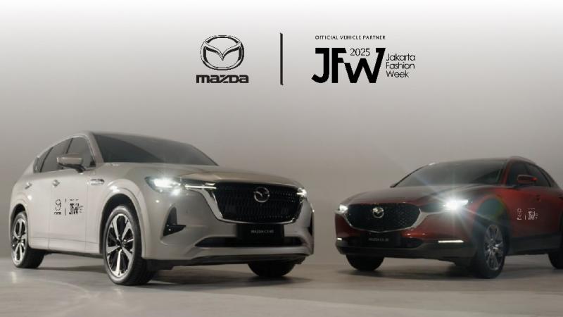 Mazda Indonesia Ikut Partisipasi Sebagai Official Vehicles Partner di JFW 2025