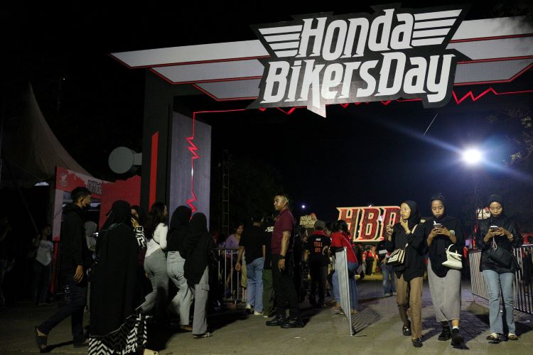 Ramai pangunjung Honda Bikers Day dengan banyak acara yang fun dan menghibur