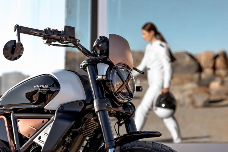 Ducati Scrambler 10° Anniversario Rizoma Edition: Motor Kolektor dengan Seri Terbatas
