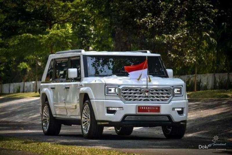 MV3 Garuda Limousine, Diluncurkan Pindad dan Dipakai Presiden RI 1 Prabowo Subianto