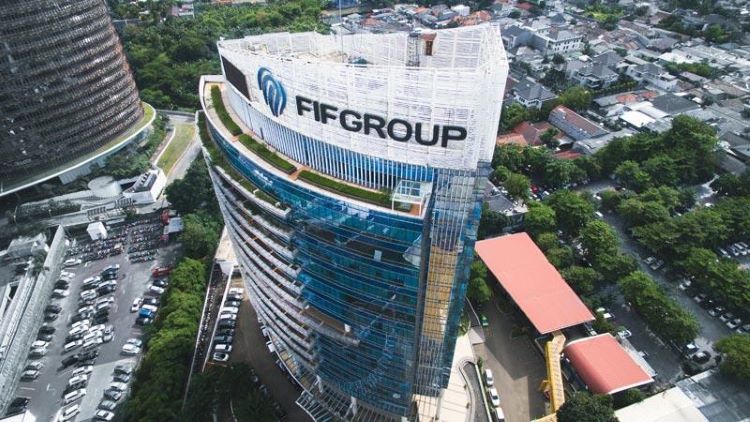 Gedung FIFGroup yang menjadi salah satu lini bisnis Astra Group yang sukses