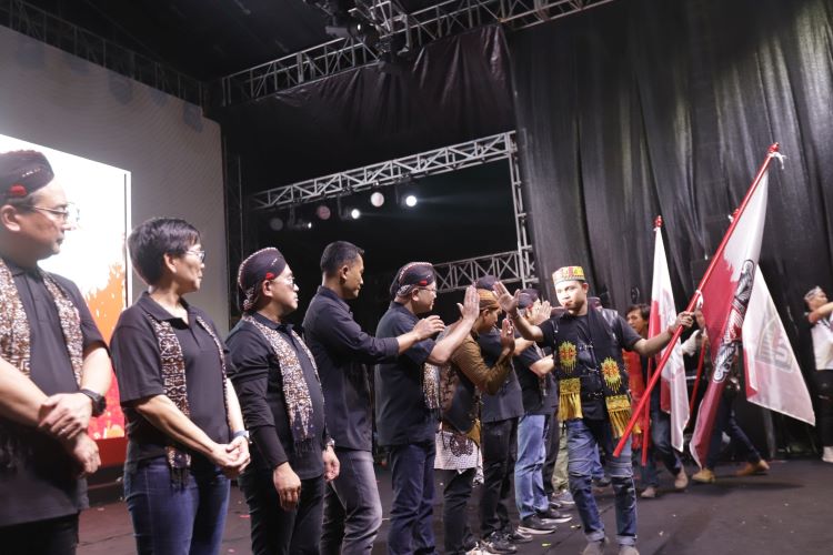 Panggung Honda Bikers Day 2024 penuh suasana persatuan antar bikers Honda