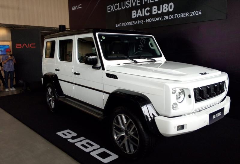  BAIC BJ80 Mengaspal di Indonesia, Mobil Off-Road Premium 4x4