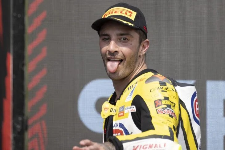 Andrea Iannone (Italia) kembali  ke Sepang setelah 4 tahun jadi terhukum. (Foto: cyclenews)